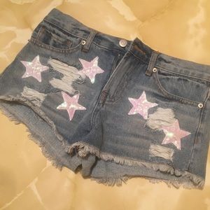 Jean shorts